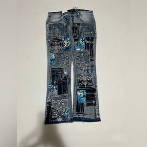 Custom Stacked Jeans